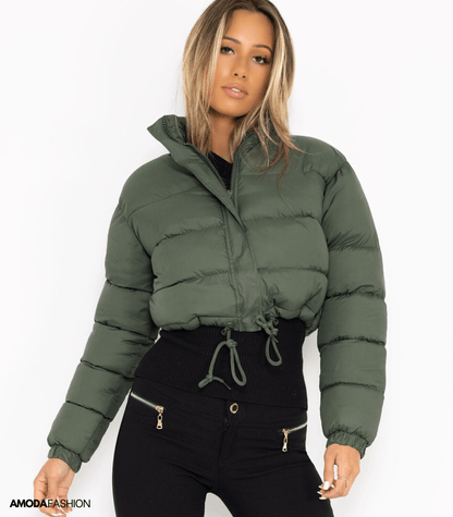Dam Buffertjacka Vinter Vattentät Polyester-6