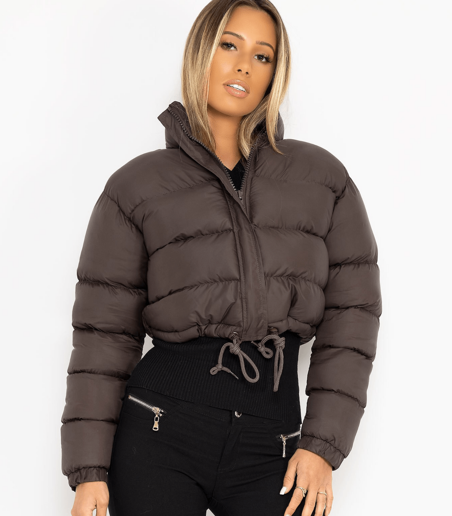 Variant image for Damjacka Kort Buffertdesign med Justerbart Midjeband Polyester-7