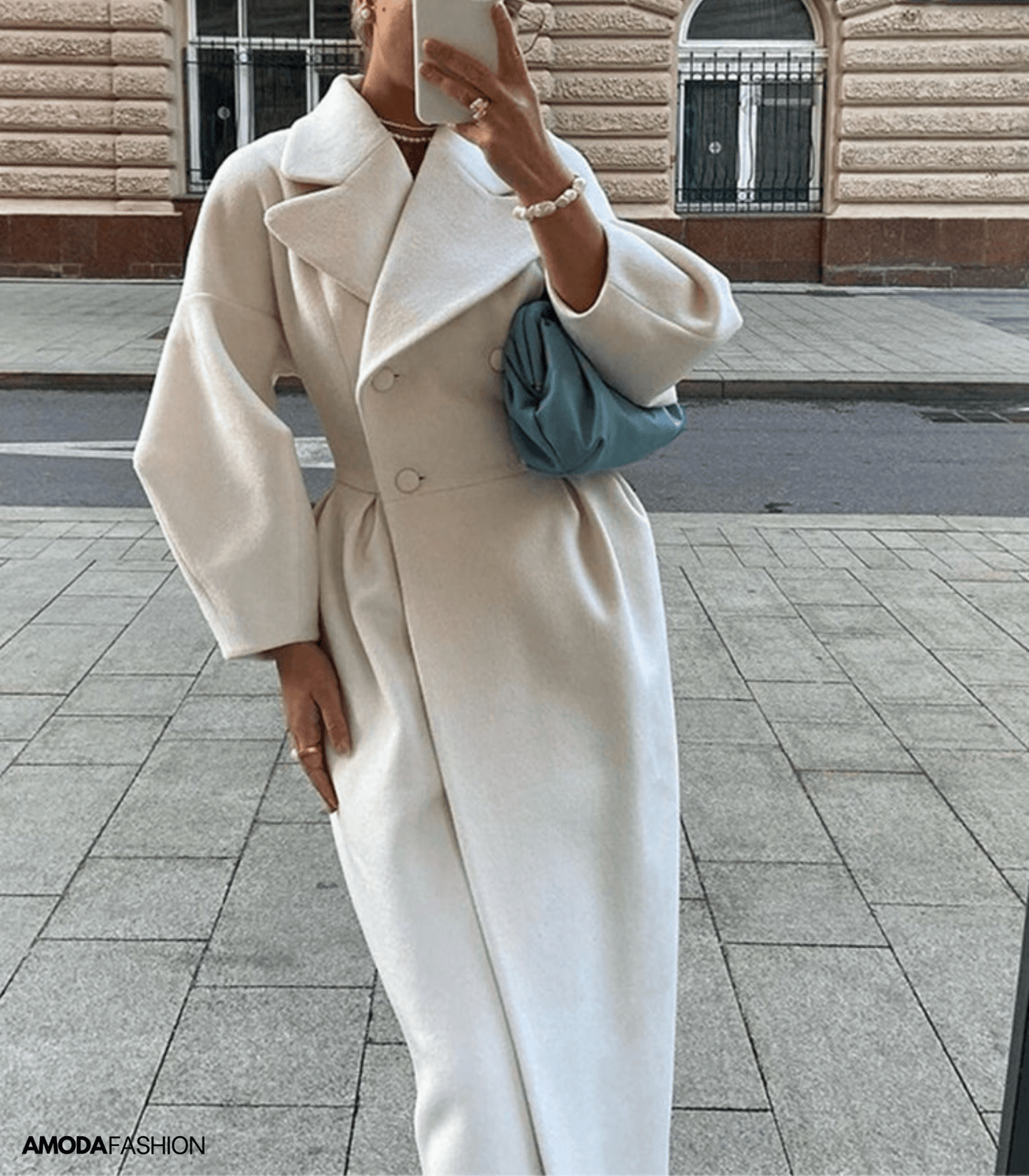 Damjacka Vattentät Vindtät Elegant Design för Kalla Vinterdagar-4