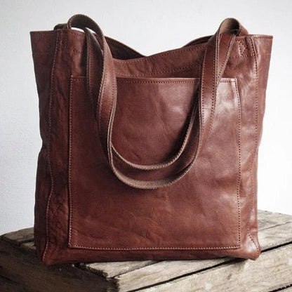 Damväska Modern Läder Mångsidig Design med Flera Fack-5