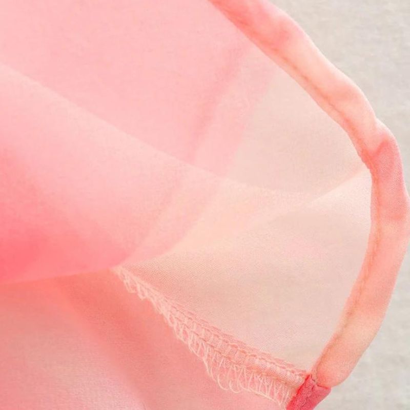 Kvinnors Klänning Blommönster Elegant Mjukt Tyg-6