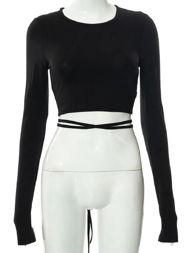 Långärmad Topp för Kvinnor i Mjukt Tyg – Elegant Design för Kontor och Avslappnade Tillfällen 6