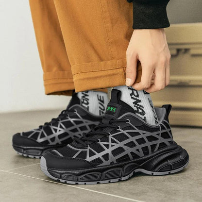 Variant image for Herrskor Sneakers Geometrisk Design Lätt Textil Sula-1