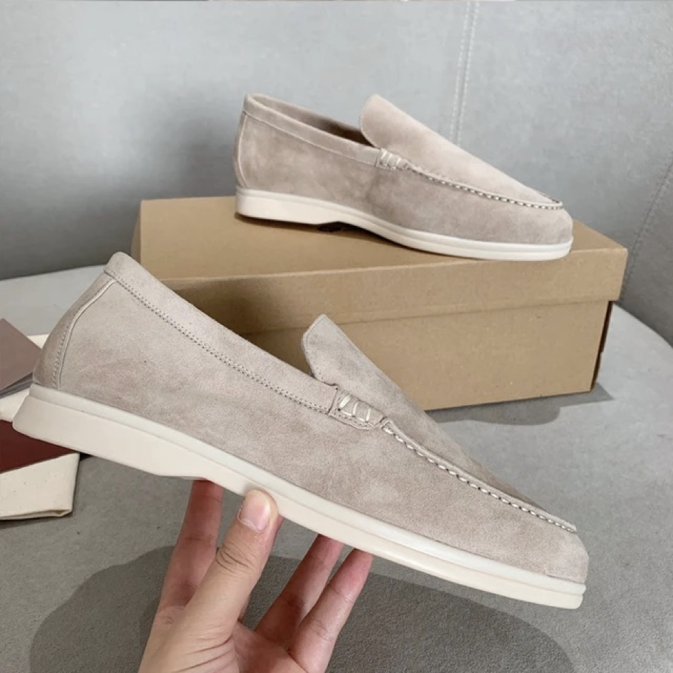 Herr Loafers Mocka Elegant Design för Komfort och Stil-2
