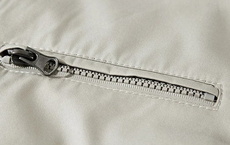 Lång Vinterjacka Dam Vattentålig Polyester med Justerbar Midja och Elegant Krage – Flera Fickor för Praktisk Förvaring 3