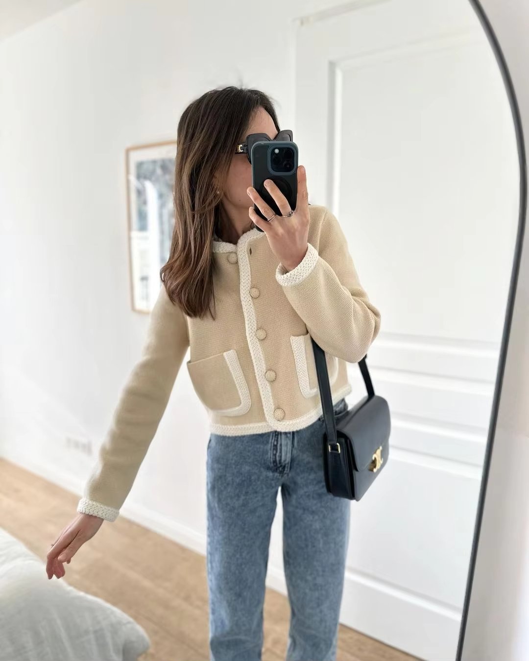 Dam Kort Cárdigan Stilren Akryl-2