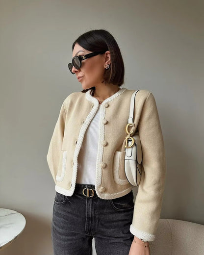 Dam Kort Cárdigan Stilren Akryl-6