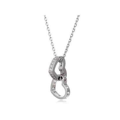 Dam Halsband Bohemisk Design Mässing med Kristaller-4