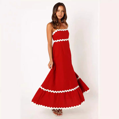 Variant image for Kvinnors Aftonklänning Elegant Design Polyester för Formella Evenemang-5