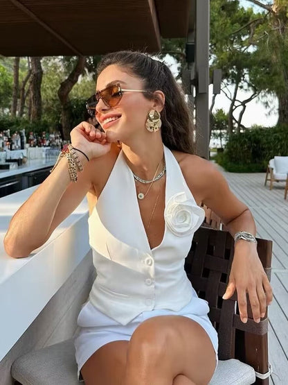 Variant image for Damer Topp Festtopp Trendig Polyester-1