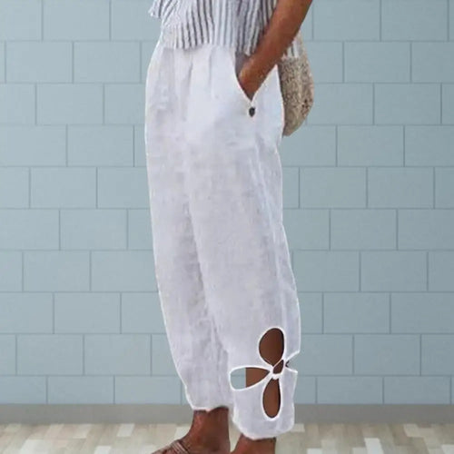 Kvinnors Byxor Elegant Design Högkvalitativt Material 1