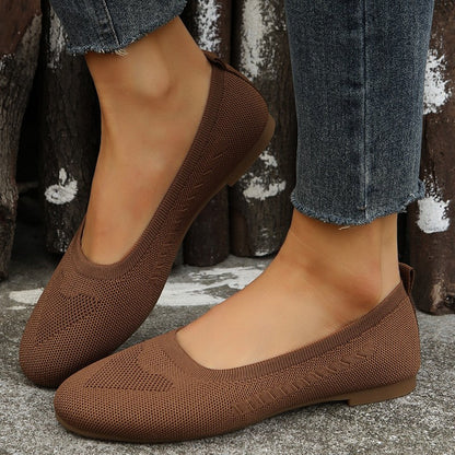 Damskor Slip-on Lätta Syntetmaterial för Komfort och Stil-3