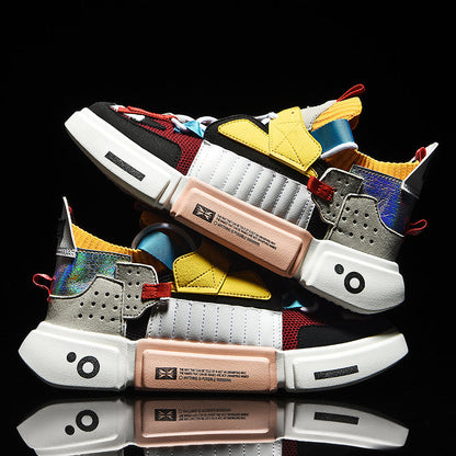 Kvinnors Sneakers Sportiga Urban Skor Hållbara Material-5