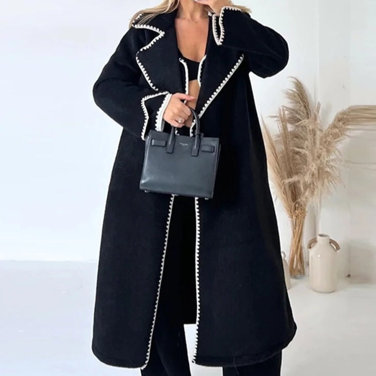 Variant image for Dam Kappa Elegant Polyester Vinterkappa-1