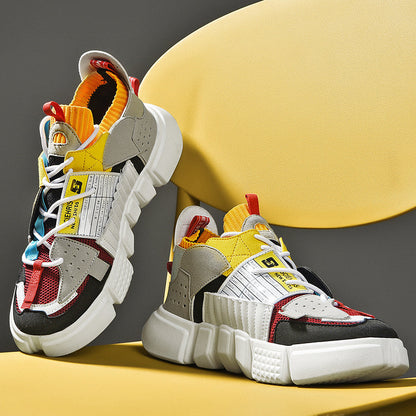 Kvinnors Sneakers Sportiga Urban Skor Hållbara Material-3