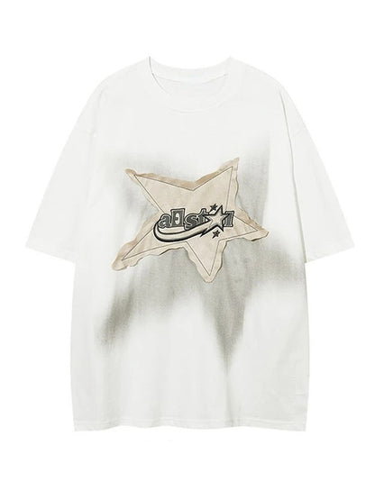 Variant image for Dam T-shirt Vinskörd Avslappnad Bomull-1