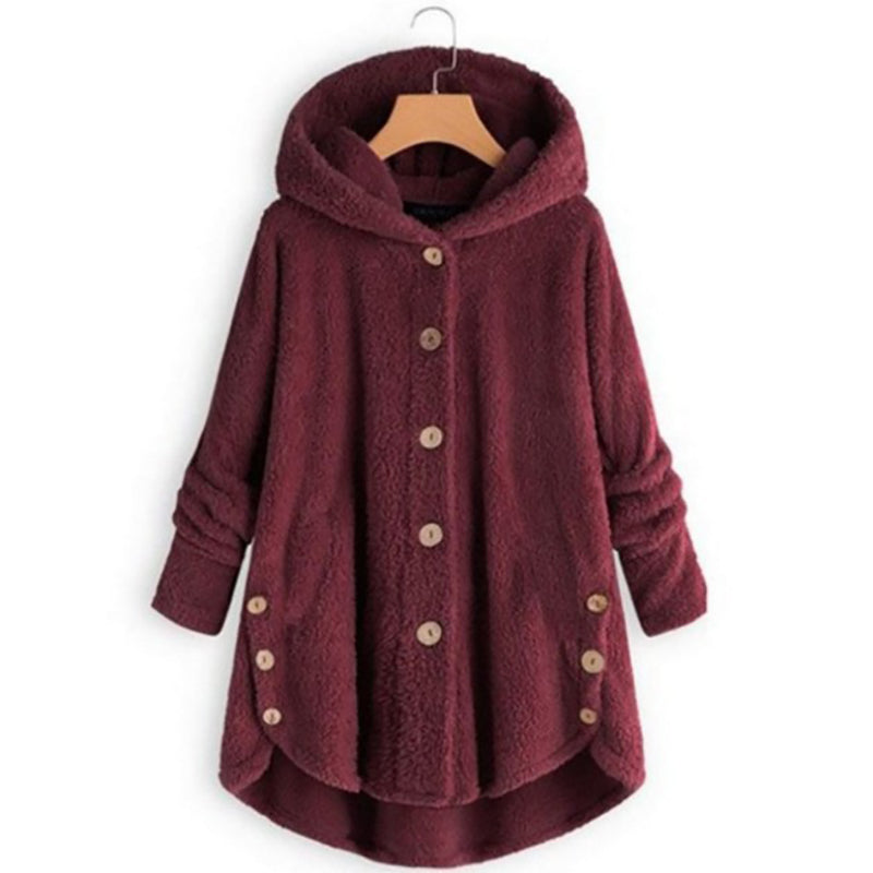 Dam Kappa Teddy Bear Ull Elegant Vinter-5