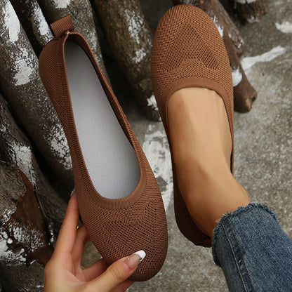Damskor Slip-on Lätta Syntetmaterial för Komfort och Stil-5