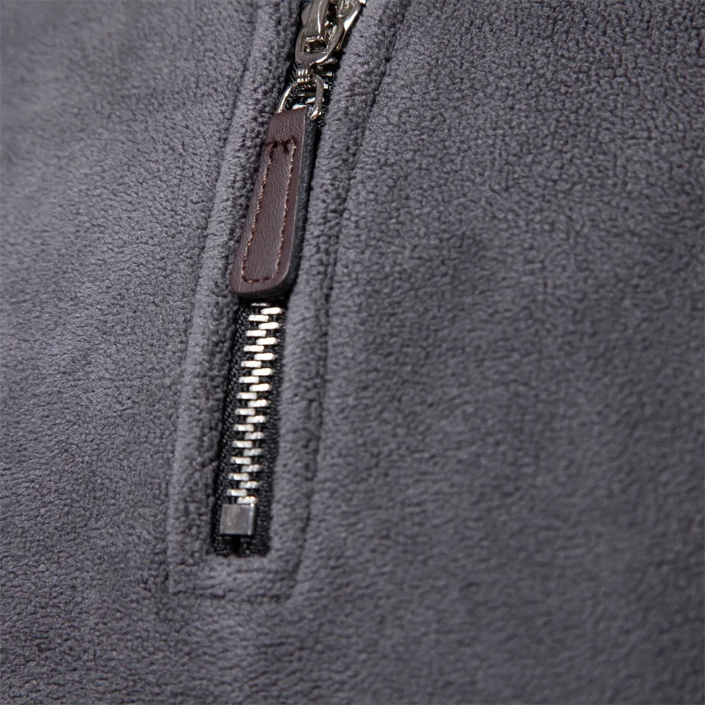 Fleecetröja Dam Modern Ståkrage Mjuk Fleece för Kalla Vinterdagar-2