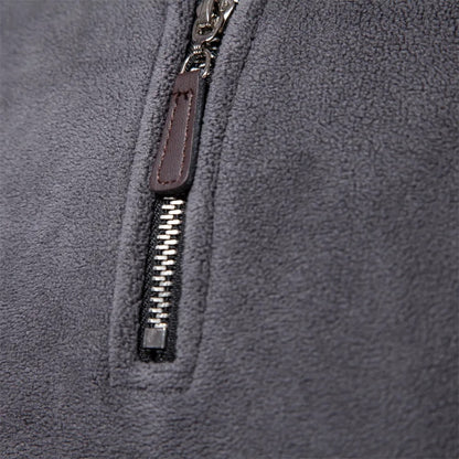 Fleecetröja Dam Modern Ståkrage Mjuk Fleece för Kalla Vinterdagar-2
