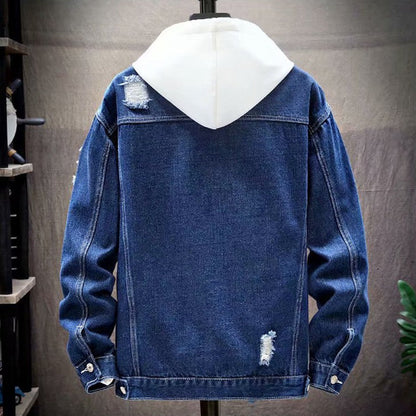 Dam Jeans Hög Midja Casual Bomull Standard Passform-3
