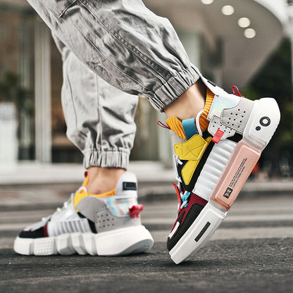 Kvinnors Sneakers Sportiga Urban Skor Hållbara Material-2