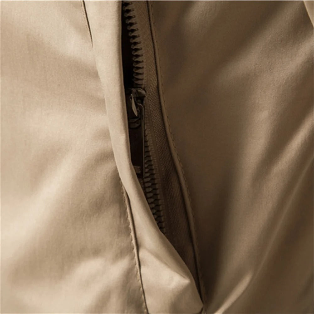 Herrjacka Bomber Urban Stil Polyester Bomull-4