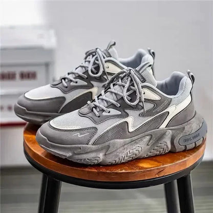Herrskor Sneakers Modern Design Syntetiskt Material Komfortabelt-5