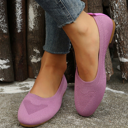 Damskor Slip-on Lätta Syntetmaterial för Komfort och Stil-4
