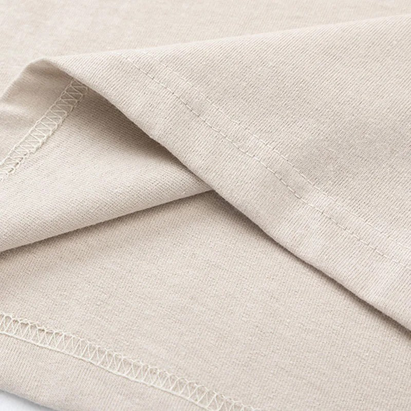 Kvinnors T-Shirt Korta Ärmar Mjuk Bomull-3