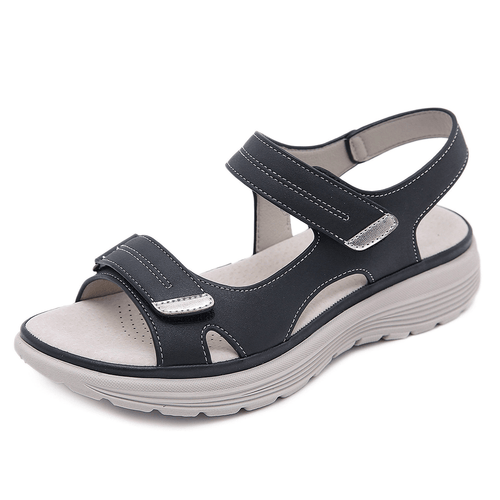 Herr Sandaler Ortopedisk Design med Stödjande Funktioner Syntet och Textil-1
