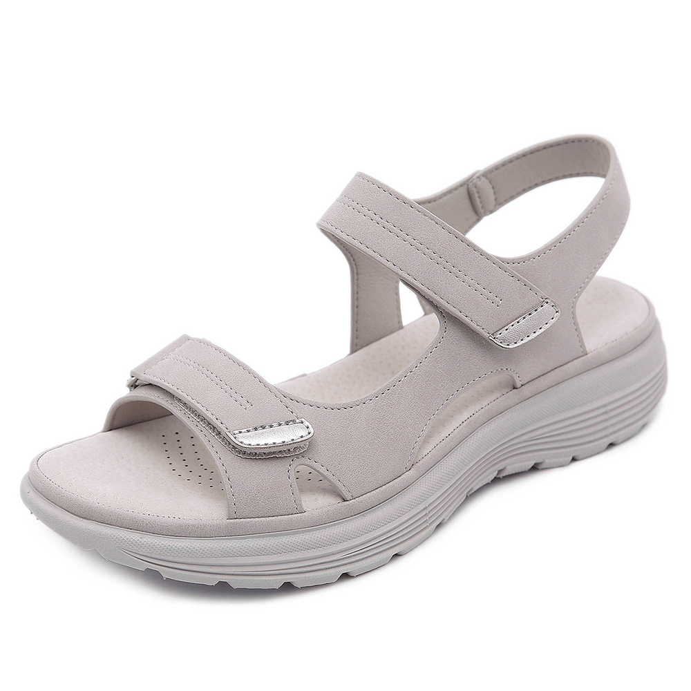 Herr Sandaler Ortopedisk Design med Stödjande Funktioner Syntet och Textil-2
