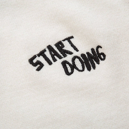 Herr Tröja Retro Lång Ärmar Akryl med Kontrasterande Polo-6