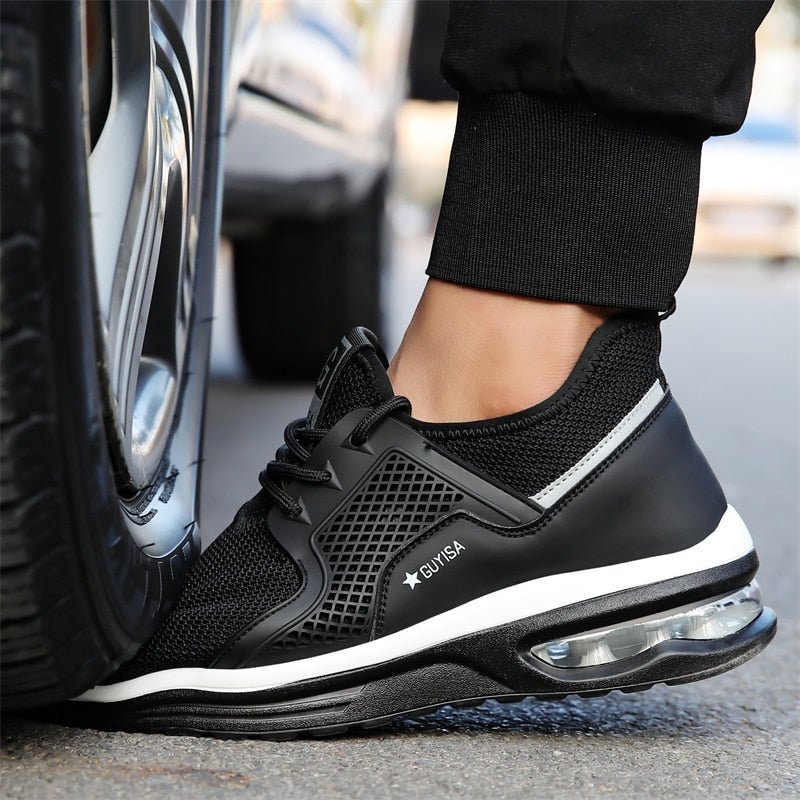 Kvinnors Ortopediska Sneakers Stålkåpa Syntetisk Ergonomisk Design 2