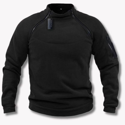 Herr Tröja Taktisk Varm Polyester Vindtät-2