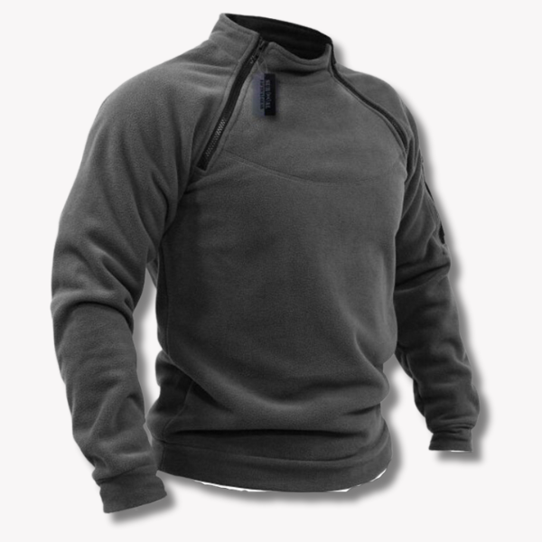 Herr Tröja Taktisk Varm Polyester Vindtät-1