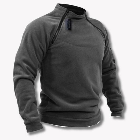 Herr Tröja Taktisk Varm Polyester Vindtät-1