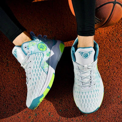 Herr Sportskor Andningsnät Lätta Syntetiska Material-4