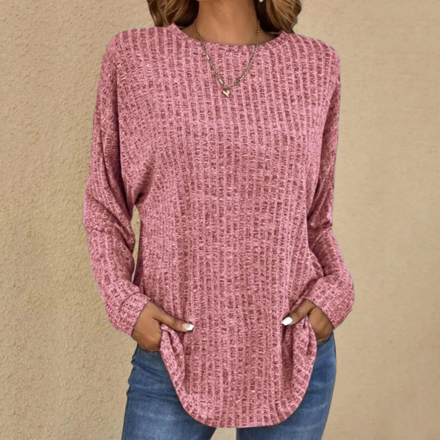 Variant image for Kvinnors Tröja Rund Halsringning Mjuk Fiber-6