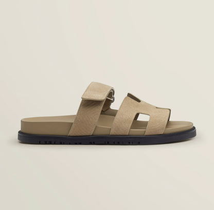 Dam Sandaler Trendiga Flip-Flops i Läder 2