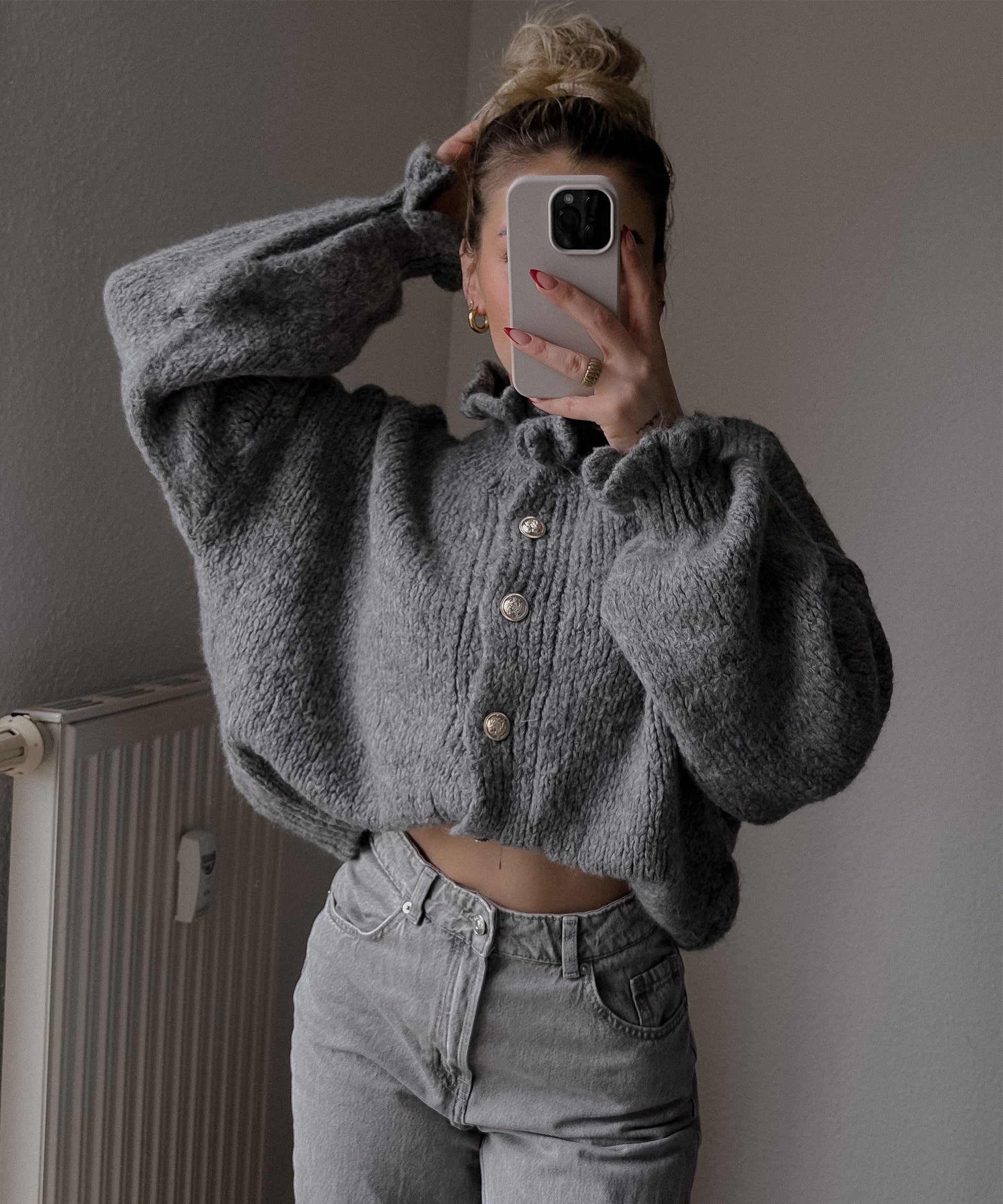 Dam Tröja Mjuk Fleece Stilren Komfort-4