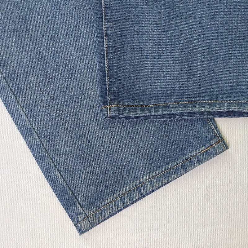 Kvinnors Byxor Bred Ben Bomull Polyester-3