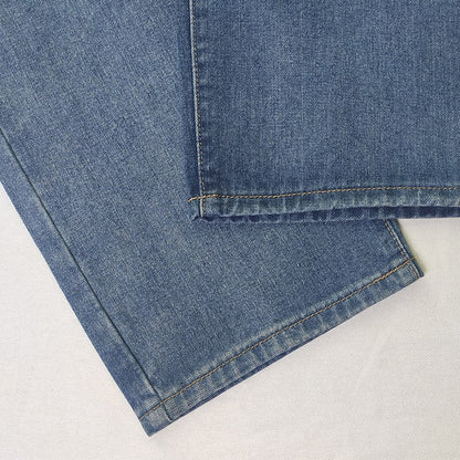 Kvinnors Byxor Bred Ben Bomull Polyester-3