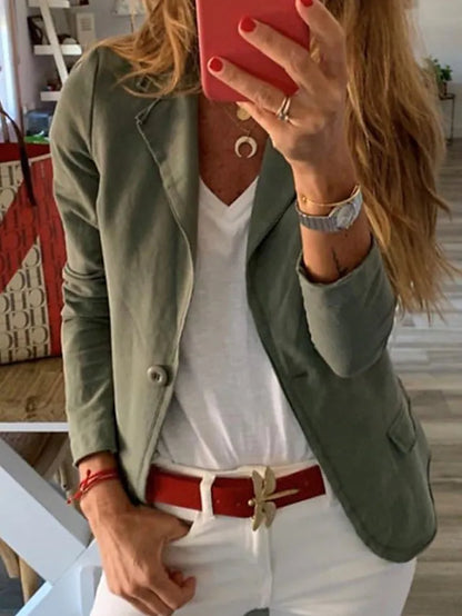 Kvinnors Vinterklänning Elegant Linne Tidlös Design-3