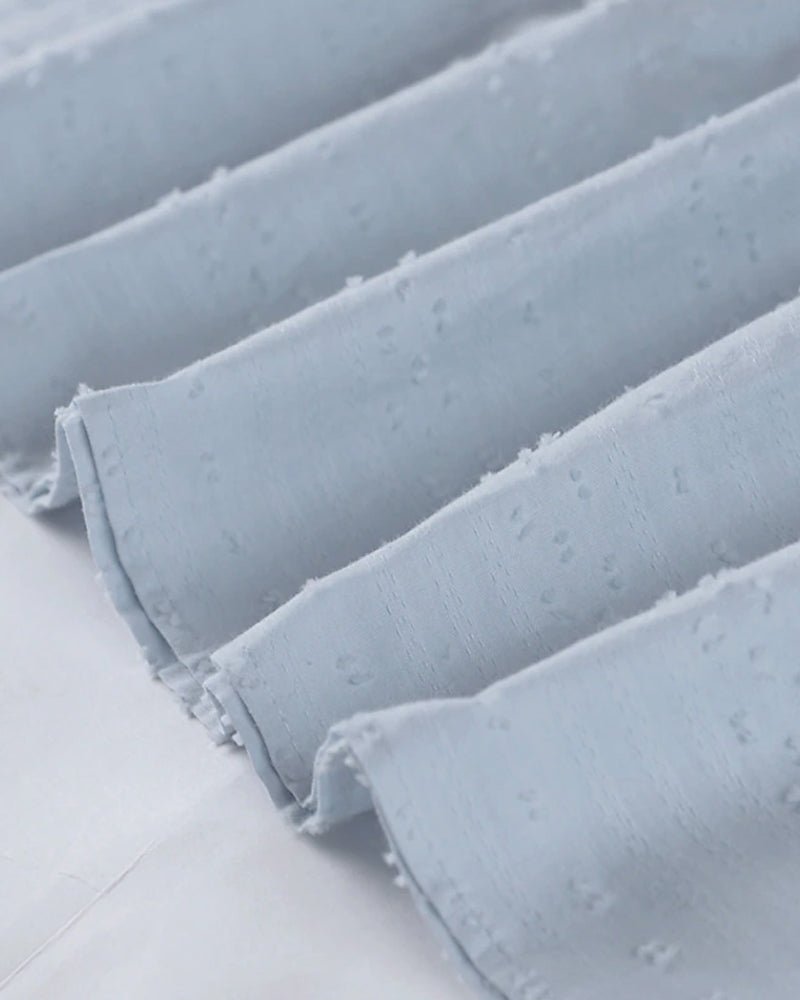 Kvinnors Boho Skjortablusklänning V-ringning Lätt Material-6