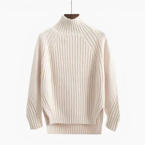 Variant image for Stickad Dam Tröja Slim Fit Lyxigt Material-21