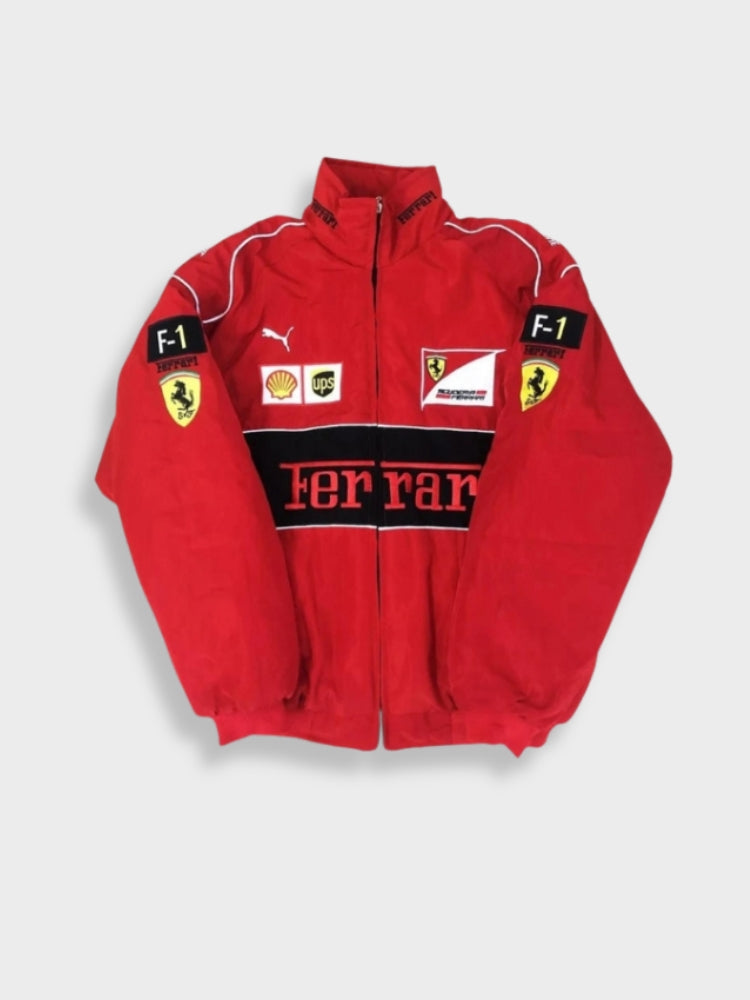 Variant image for Herrjacka Vintage Racing Stil Polyester Bomull-5