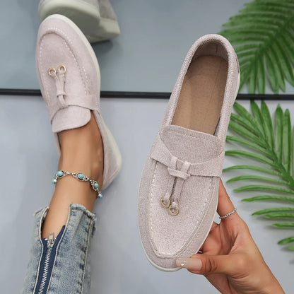Herr Loafers Klassisk Stil Mocka PU-material 2