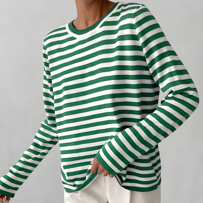 Herrpullover Tidlös Design Högkvalitativ Blandning av Bomull och Syntetfiber-4