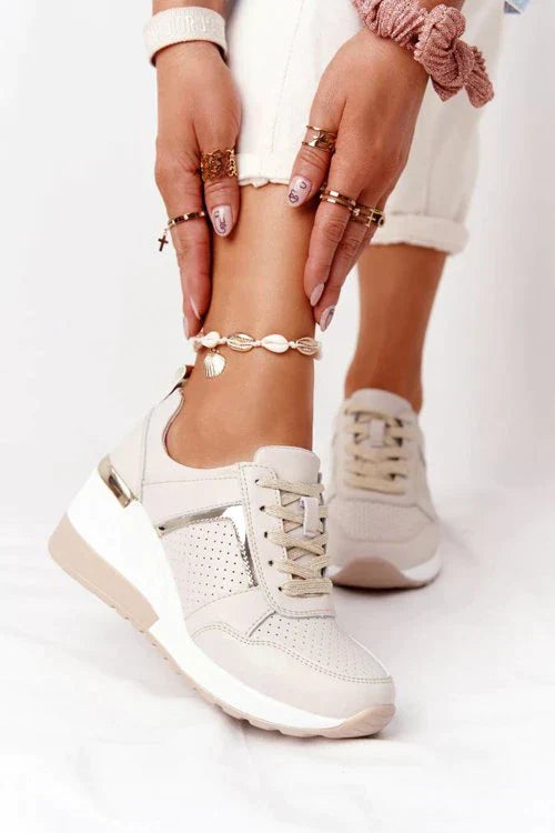 Dam Sneakers Ortopedisk Design Lätta Andningsbara Skor-2